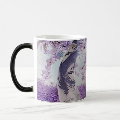 Dragones púrpuras taza