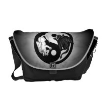 dragones ying la bolsa de mensajero de yang bolsa de mensajería
