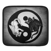 dragones ying la manga del ipad de yang manga de iPad
