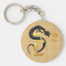 Dragonlore F inicial Llaveros Personalizados
