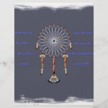 dreamcatcher tarjeta publicitaria