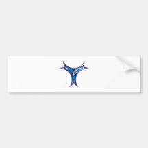 Drei Halbmonde three crescents Auto Sticker