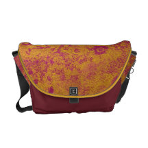 "Dreiecksc$safranbordeaux" - Bote-Tasche Bolsa Messenger