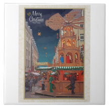 Dresden - Weihnachtspyramide - bujía métrica W Azulejo Ceramica