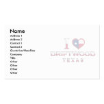 Driftwood, Tejas Plantillas De Tarjetas De Visita