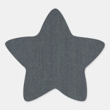 Dril de algodón sucio calcomanias forma de estrella