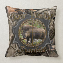Drogadicto Camo de Huntin del verraco Cojines