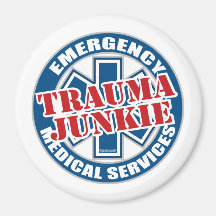 Drogadicto del trauma del ccsme iman de nevera