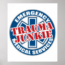 Drogadicto del trauma del ccsme posters