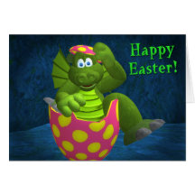 Drolly dragones: Pascua feliz Felicitacion