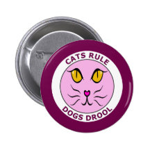 DROOL DE LOS PERROS DE LA REGLA DE LOS GATOS PIN