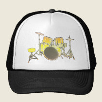 DrumKit - amarillo/naranja gorras