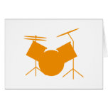 drumset grußkarte