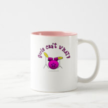 Drumset - rosa taza