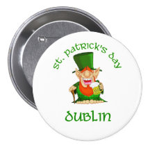~ Dublín del día de St Patrick Pins