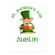 ~ Dublín del día de St Patrick Postal