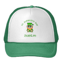~ Dublín del día del St Patricks Gorras De Camionero