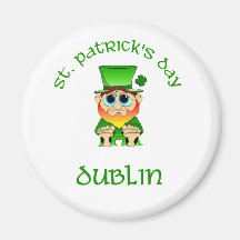 ~ Dublín del día del St Patricks Iman De Nevera