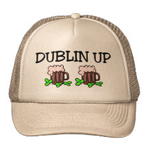 Dublín encima del día del St Patricks Gorros Bordados