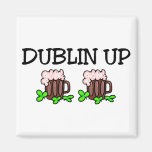 Dublín encima del día del St Patricks Imán