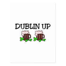 Dublín encima del día del St Patricks Postales