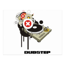 Dubstep Tarjeta Postal