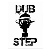 Dubstep Tarjeta Postal