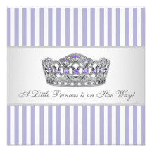 Ducha de la niña de princesa Tiara Lavender Purple Comunicado