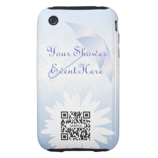 ducha nupcial de la plantilla del caso del iPhone  iPhone 3 Tough Coberturas