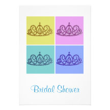 Ducha nupcial invitación personalizada