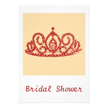 Ducha nupcial invitaciones personales 