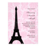 Ducha nupcial romántica de París Anuncios Personalizados