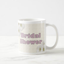 Ducha nupcial taza