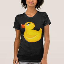 Duckies de goma amarillo camiseta