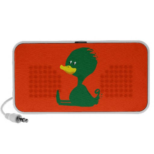 Ducky verde mp3 altavoces