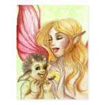 Duende del bebé tarjetas postales