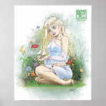 Duende del jardín posters