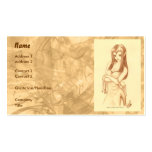 Duende (estilo del animado) tarjetas de negocios