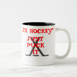 "Duende malicioso del hockey sobre hielo" apenas é Tazas