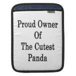 Dueño orgulloso de la panda más linda manga de iPad