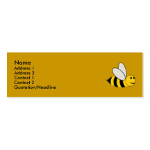 Dulce como tarjeta de la miel plantillas de tarjeta de negocio