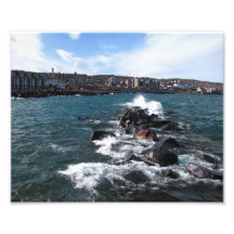 Duluth y el lago Superior - impresión de la foto