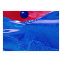 Dunas azules del hielo invitacion personalizada