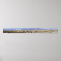 Dunas de arena de Death Valley Poster