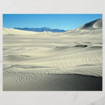 Dunas de Kelso, cerca de Death Valley, California, Flyer Personalizado