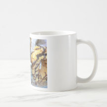 Dúo del buñuelo tazas de café