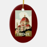Duomo de la iglesia de Florencia Firenze Italia de Ornamento Para Arbol De Navidad