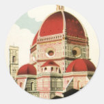 Duomo de la iglesia de Florencia Firenze Italia de Pegatinas