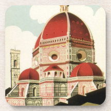 Duomo de la iglesia de Florencia Firenze Italia de Posavasos De Bebidas