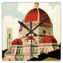Duomo de la iglesia de Florencia Firenze Italia de Relojes